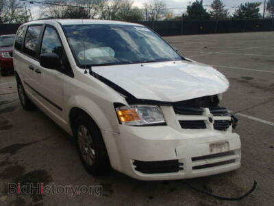 2010 Dodge CARAVAN GRAND CARA, white — VIN 2D4RN1AE8AR339835, Copart