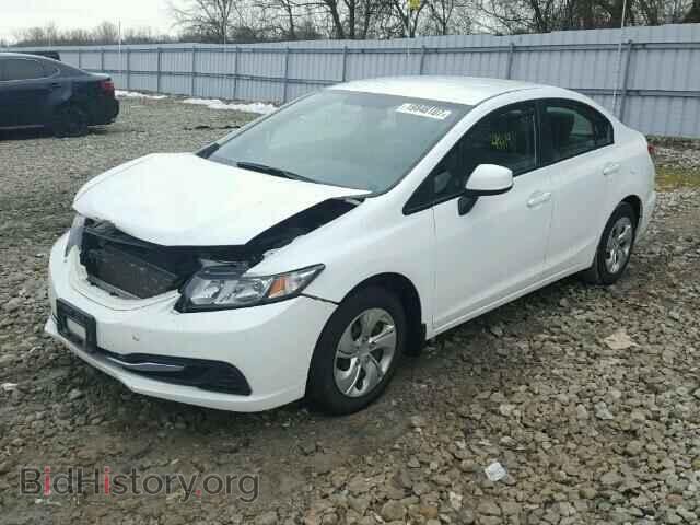2013 HONDA CIVIC - VIN: 2HGFB2F41DH100444 - Фото 2