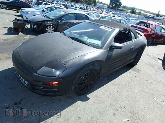 2001 MITSUBISHI ECLIPSE - VIN: 4A3AE55HX1E001224 - Photo 2