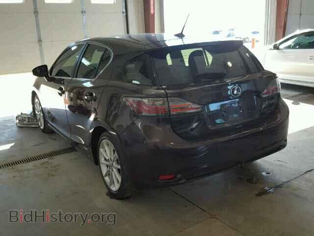 2012 LEXUS CT 200 - VIN: JTHKD5BH1C2065007 - Фото 3