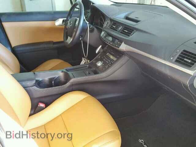 2012 LEXUS CT 200 - VIN: JTHKD5BH1C2065007 - Фото 5