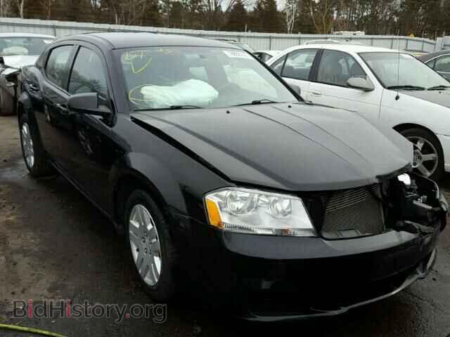 Фотография 1C3CDZAB8CN109582 - DODGE AVENGER 2012