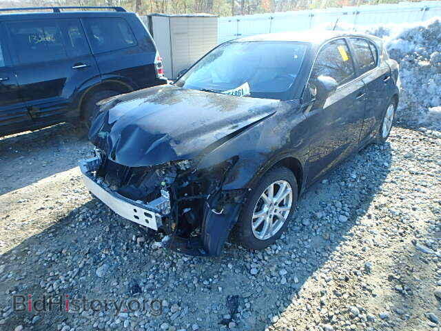 2012 LEXUS CT 200 - VIN: JTHKD5BH8C2064646 - Фото 2