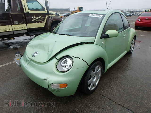 2002 VOLKSWAGEN BEETLE - VIN: 3VWDD21C52M420408 - Фото 2