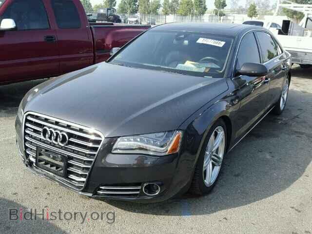2013 AUDI A8 - VIN: WAURGAFD4DN007025 - Фото 2
