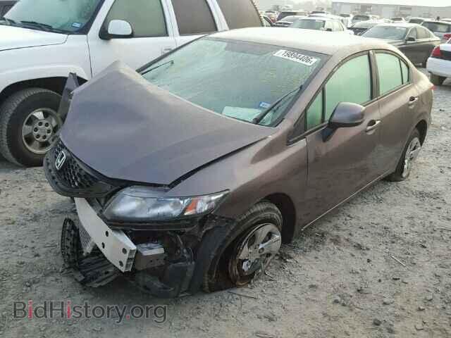 2013 HONDA CIVIC - VIN: 2HGFB2F55DH595028 - Фото 2