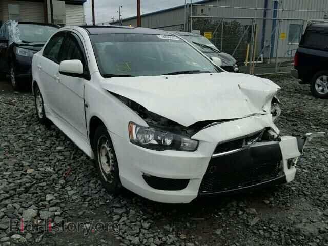 Photo JA32U2FU1BU039614 - MITSUBISHI LANCER 2011