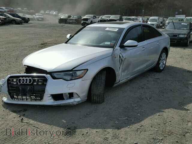 2013 AUDI A6 - VIN: WAUGGAFC1DN122325 - Фото 2