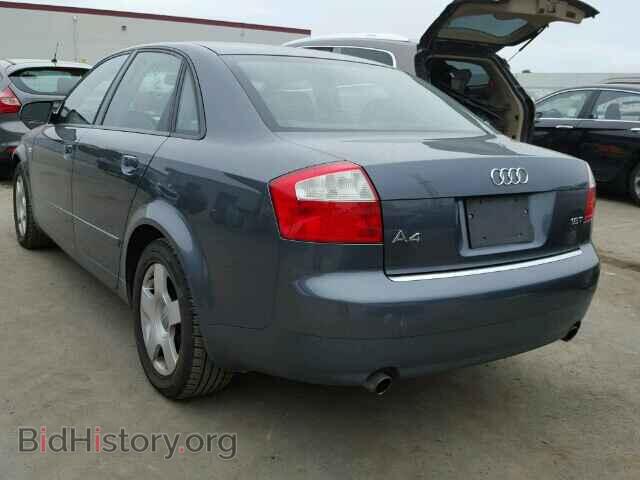 2002 AUDI A4 - VIN: WAUJC68E42A307583 - Фото 3