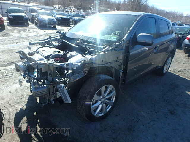 2014 MITSUBISHI OUTLANDER - VIN: 4A4AP3AU6EE022848 - Фото 2