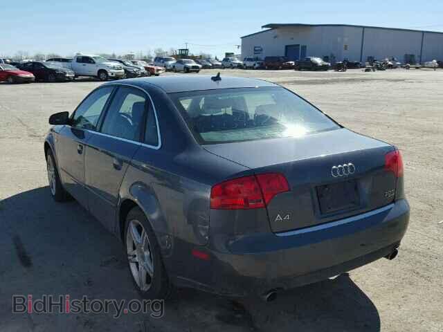 2007 AUDI A4 - VIN: WAUDF78E77A262124 - Фото 3