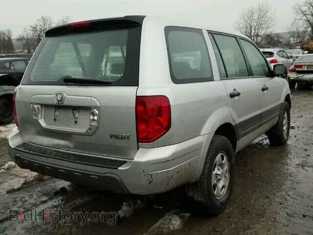 2005 HONDA PILOT - VIN: 2HKYF18165H554741 - Фото 4