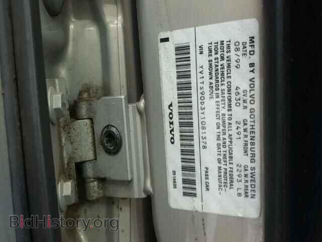 2000 VOLVO S80 - VIN: YV1TS90D3Y1081378 - Фото 10
