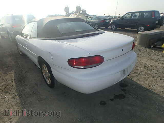 1999 CHRYSLER SEBRING - VIN: 3C3EL55H3XT556197 - Фото 3