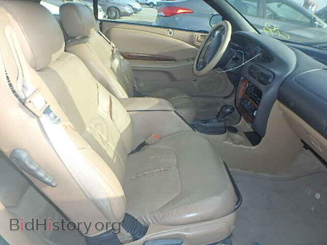 1999 CHRYSLER SEBRING - VIN: 3C3EL55H3XT556197 - Фото 5