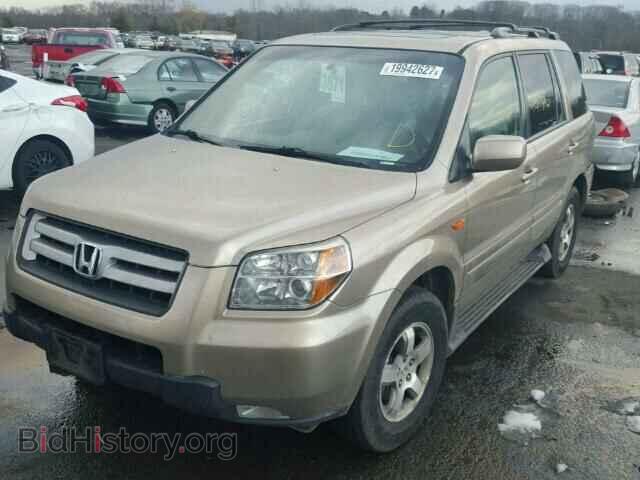 2006 HONDA PILOT - VIN: 2HKYF18796H555713 - Фото 2