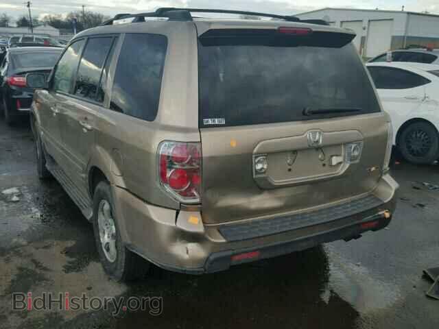 2006 HONDA PILOT - VIN: 2HKYF18796H555713 - Фото 3