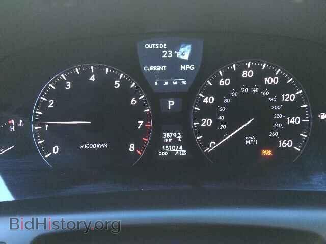 2007 LEXUS LS460 - VIN: JTHBL46F275021804 - Фото 8