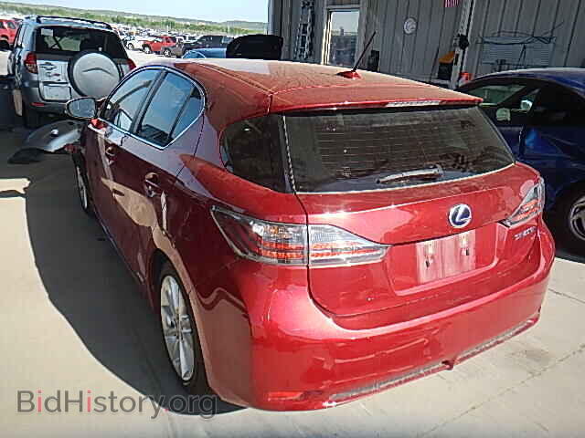 2011 LEXUS CT 200 - VIN: JTHKD5BH9B2009637 - Фото 3