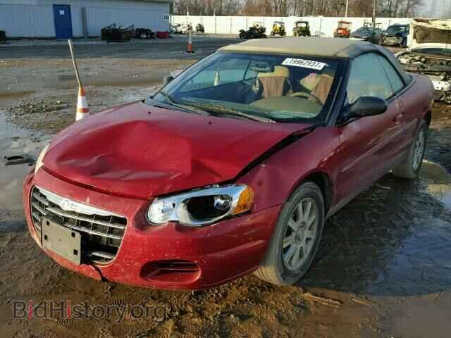 2004 CHRYSLER SEBRING - VIN: 1C3EL75RX4N237959 - Фото 2