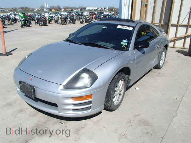 2001 MITSUBISHI ECLIPSE - VIN: 4A3AC44G01E145406 - Фото 2