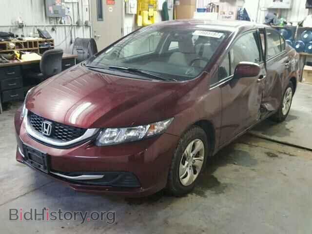 2014 HONDA CIVIC - VIN: 19XFB2F52EE009672 - Фото 2