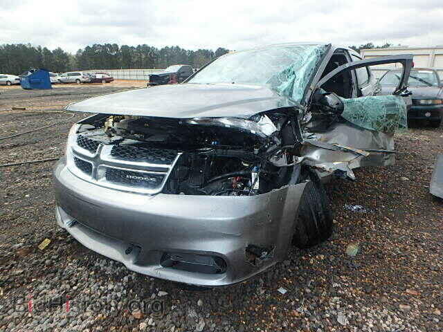 2012 DODGE AVENGER - VIN: 1C3CDZCBXCN167500 - Фото 2