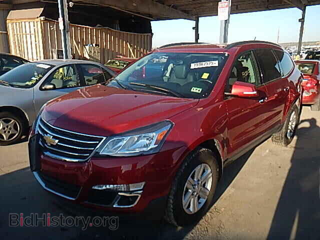 2014 CHEVROLET TRAVERSE - VIN: 1GNKRHKD4EJ309394 - Фото 2
