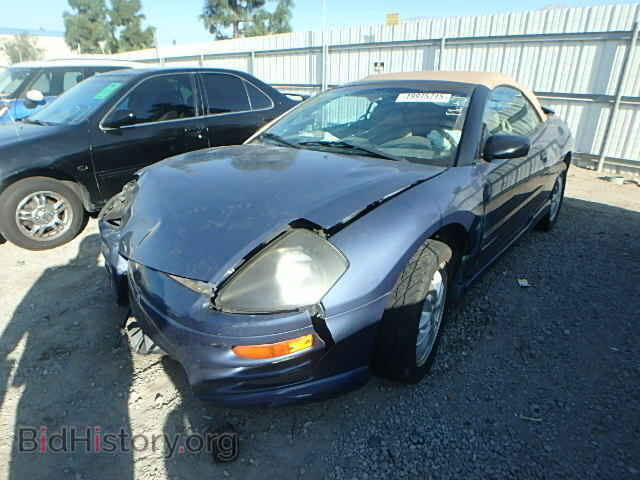 2002 MITSUBISHI ECLIPSE - VIN: 4A3AE85H72E034801 - Фото 2