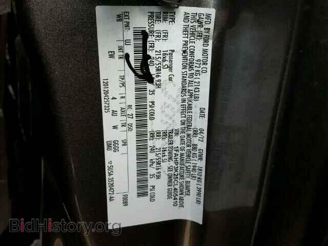 2012 FORD FOCUS - VIN: 1FAHP3K25CL405410 - Фото 10
