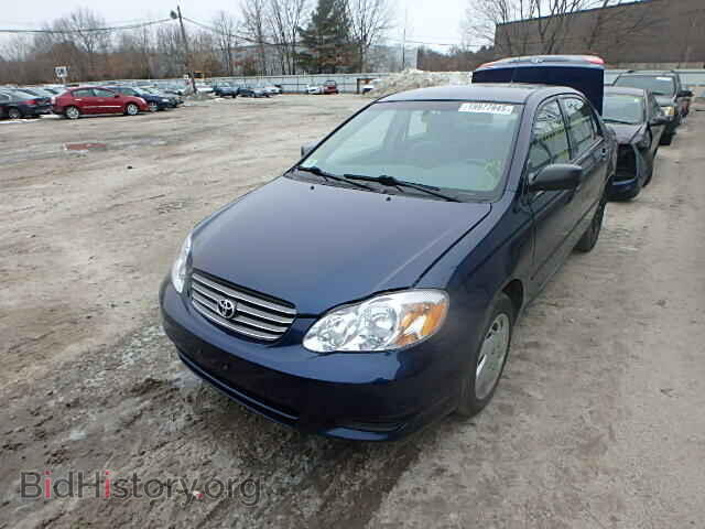 2003 TOYOTA COROLLA - VIN: 2T1BR32E93C165533 - Фото 2