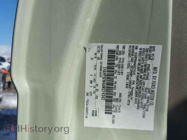 2010 FORD FOCUS - VIN: 1FAHP3FN4AW274342 - Фото 10