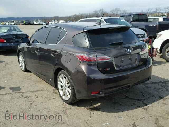 2011 LEXUS CT 200 - VIN: JTHKD5BH9B2046977 - Фото 3