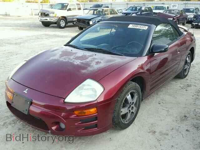 2003 MITSUBISHI ECLIPSE - VIN: 4A3AE45GX3E135137 - Фото 2