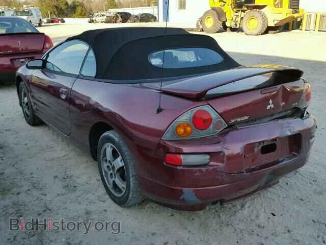 2003 MITSUBISHI ECLIPSE - VIN: 4A3AE45GX3E135137 - Фото 3