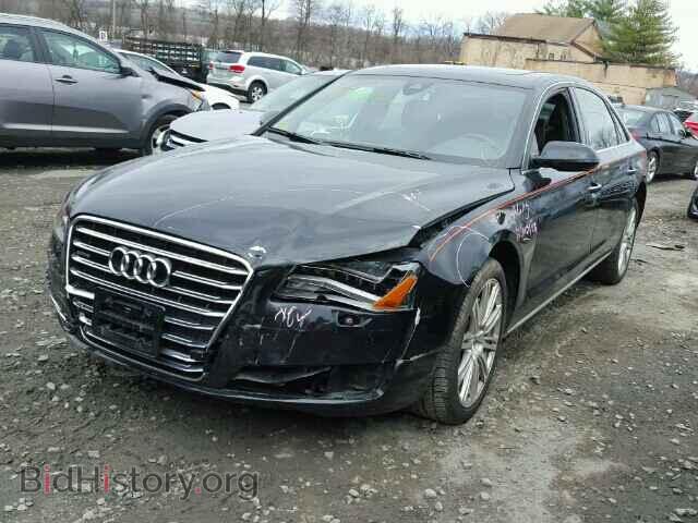 2014 AUDI A8 - VIN: WAURGAFD6EN010915 - Фото 2