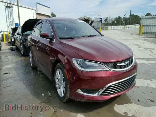 Фотография 1C3CCCAB1GN133406 - CHRYSLER 200 2016