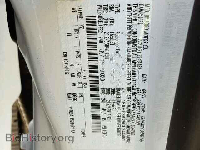 2012 FORD FOCUS - VIN: 1FAHP3K25CL244461 - Photo 10