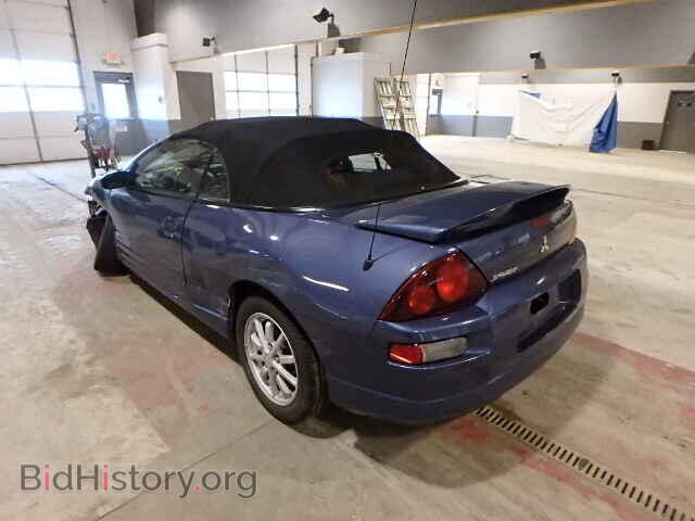 2002 MITSUBISHI ECLIPSE - VIN: 4A3AE45G72E029954 - Фото 3