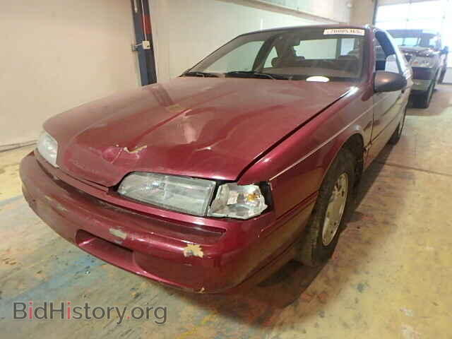 1992 FORD TBIRD - VIN: 1FAPP6041NH131856 - Фото 2