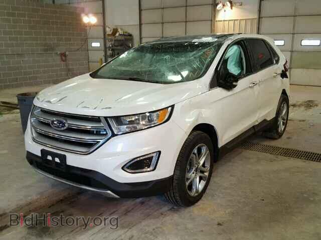 2015 FORD EDGE - VIN: 2FMTK4K90FBB30678 - Фото 2