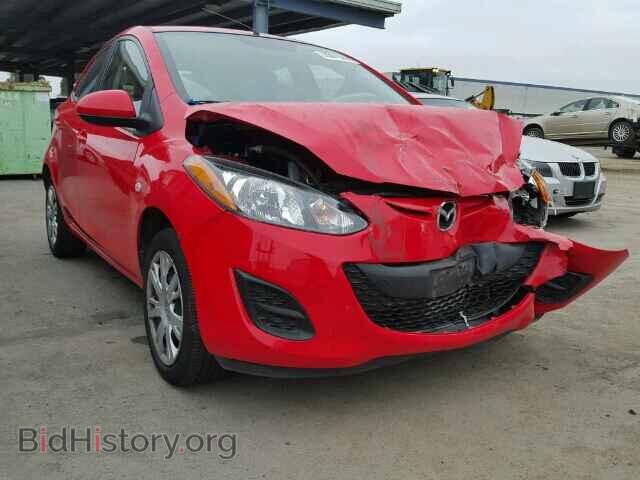 2014 Mazda 2 MAZDA2 SPO (VIN JM1DE1KZ5E0180944) — photo 1 of 10, Copart, damage: front end