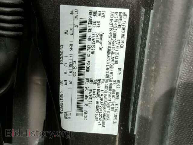 2015 FORD FOCUS - VIN: 1FADP3E29FL274691 - Photo 10