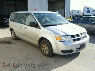 2010 Dodge CARAVAN GRAND CARA, silver — VIN 2D4RN4DE2AR107146, Copart