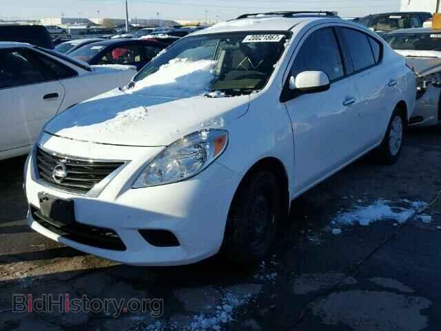 2012 NISSAN VERSA - VIN: 3N1CN7AP0CL868416 - Фото 2