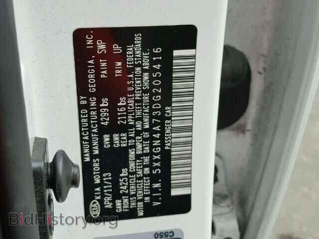 2013 KIA OPTIMA - VIN: 5XXGN4A73DG205416 - Photo 10