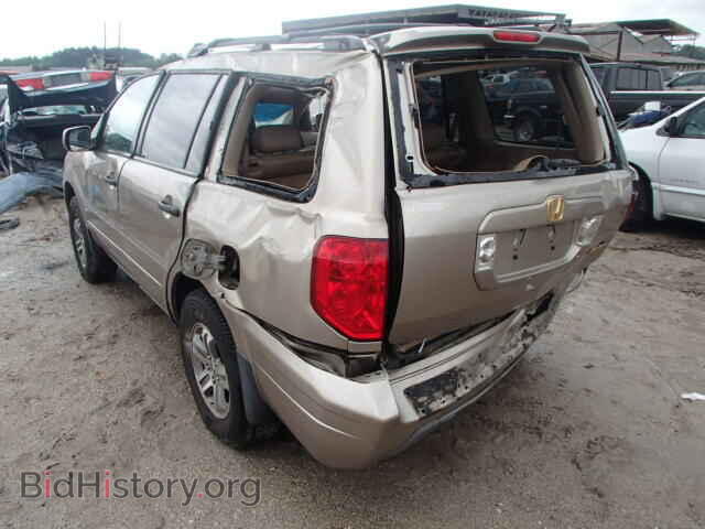 2005 HONDA PILOT - VIN: 2HKYF18735H567449 - Фото 3