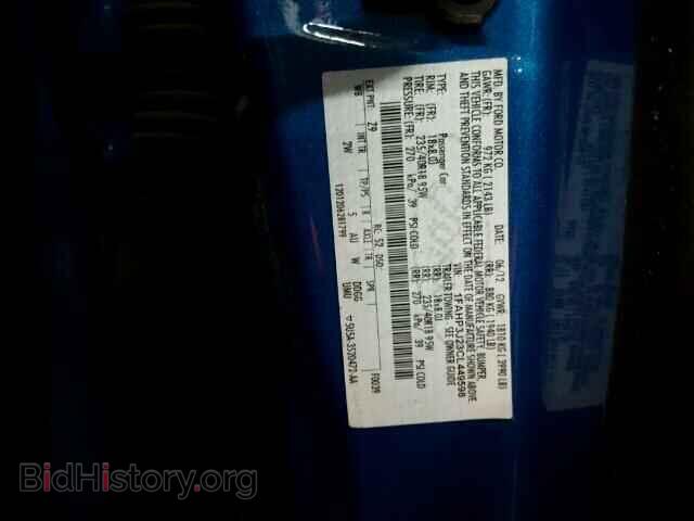2012 FORD FOCUS - VIN: 1FAHP3J23CL449598 - Фото 10