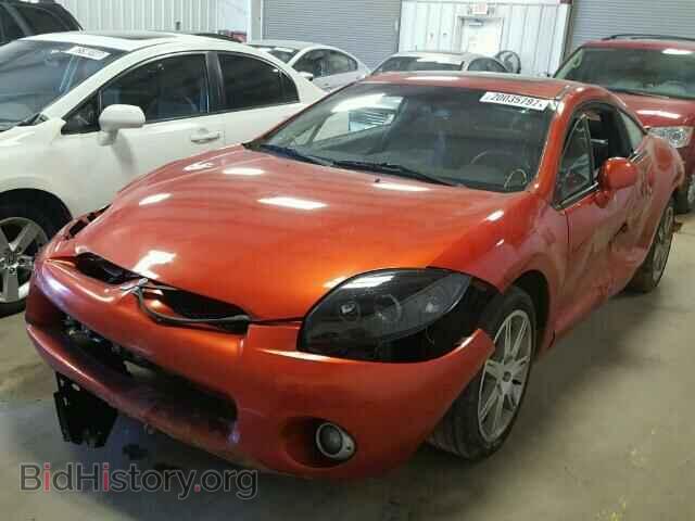 2007 MITSUBISHI ECLIPSE - VIN: 4A3AK64F77E053594 - Фото 2