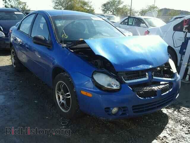 Фотография 1B3ES56C85D113520 - DODGE NEON 2005
